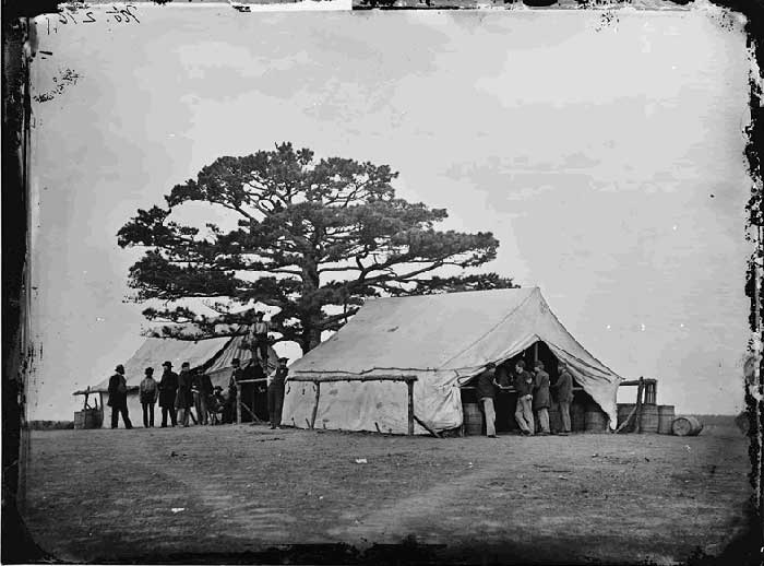 Sutler's Tent at Army of the Potomac Headquarters